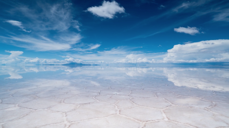 Le miroir d'Uyuni